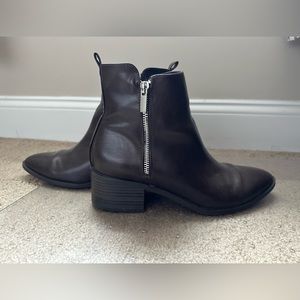 Womens Brown Booties